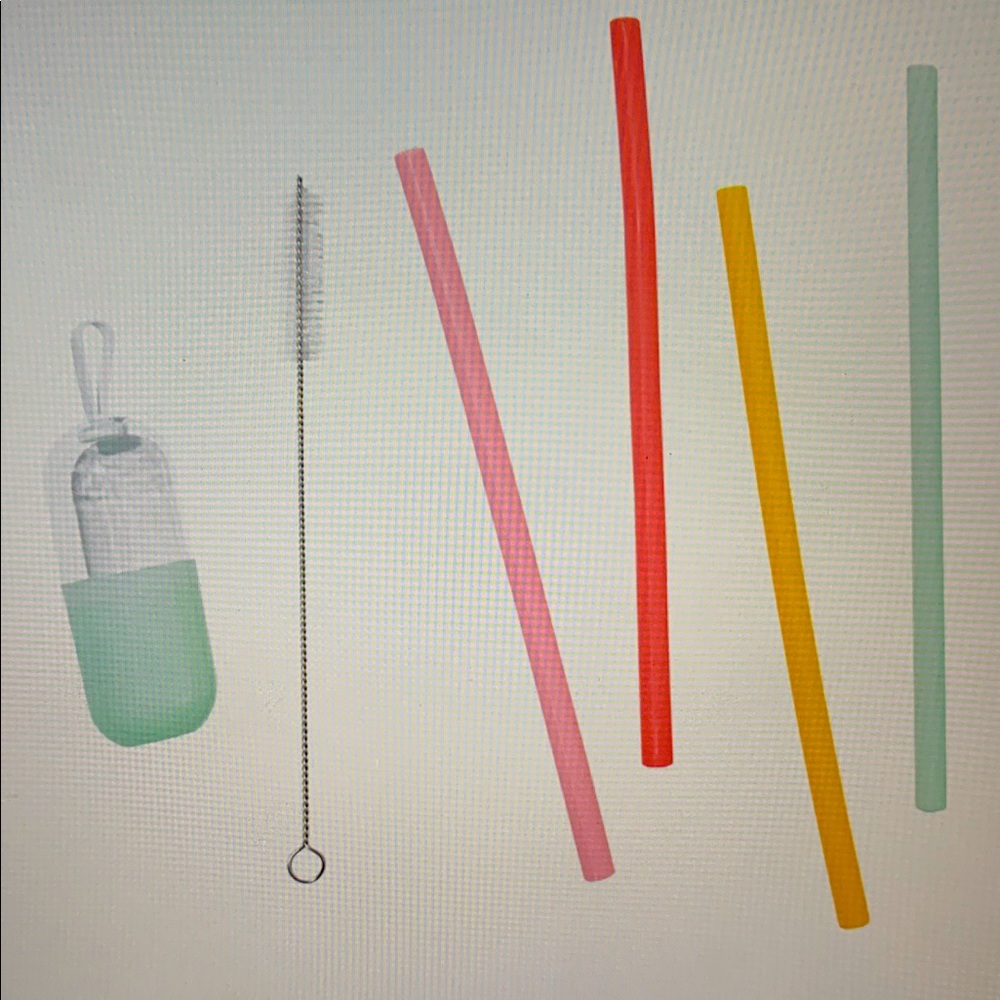 Chic & Tonic Silicone Straw Set